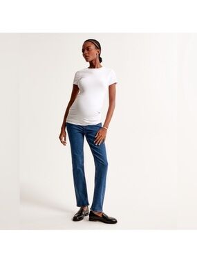 Abercrombie and fitch the ankleStraight Women's Jeans maternity size 26/2S